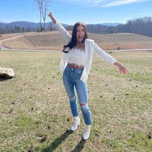 Fuzzy White Top 12th Tribe